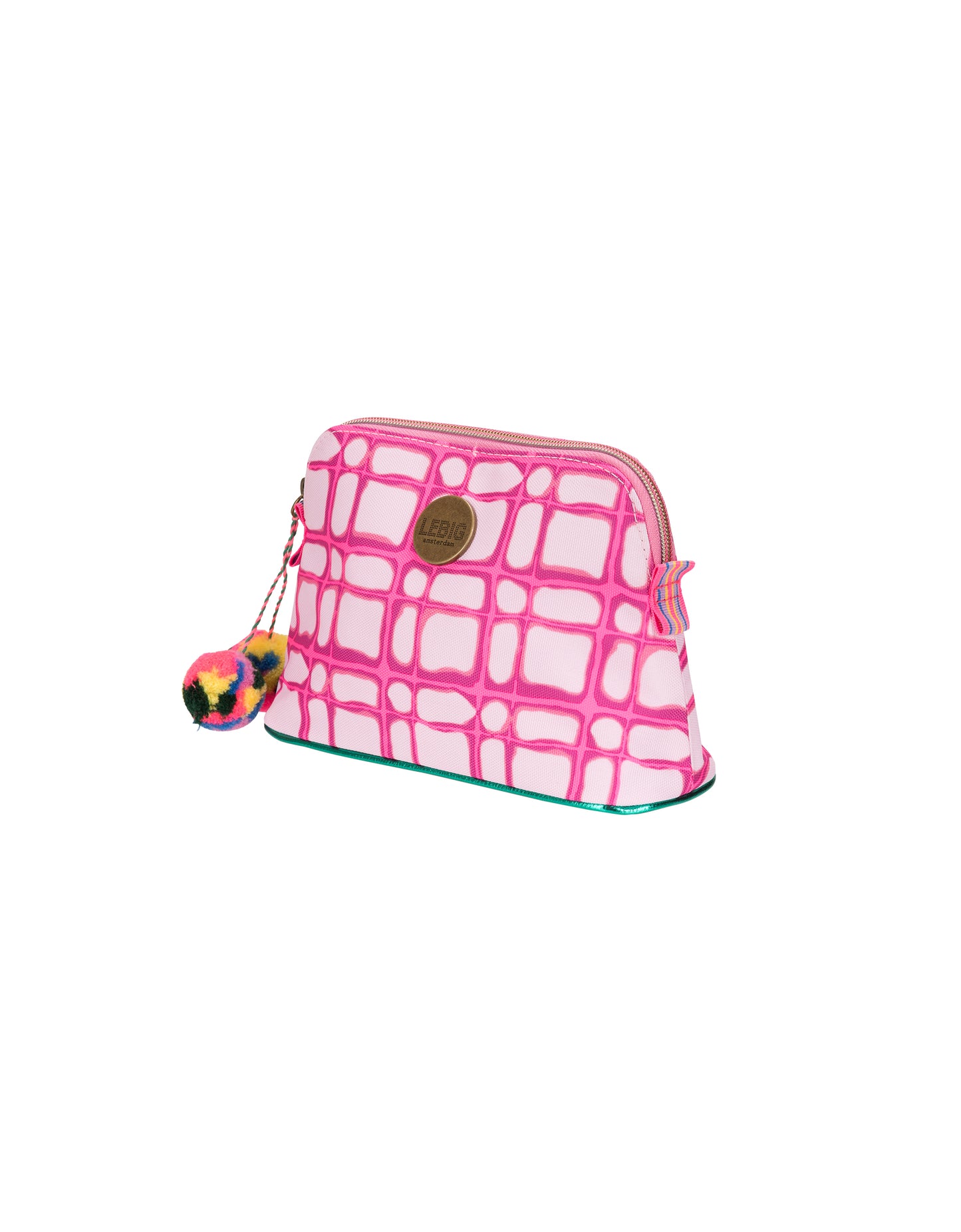 Amsterdam Cosmetic Bag - Bright Pink