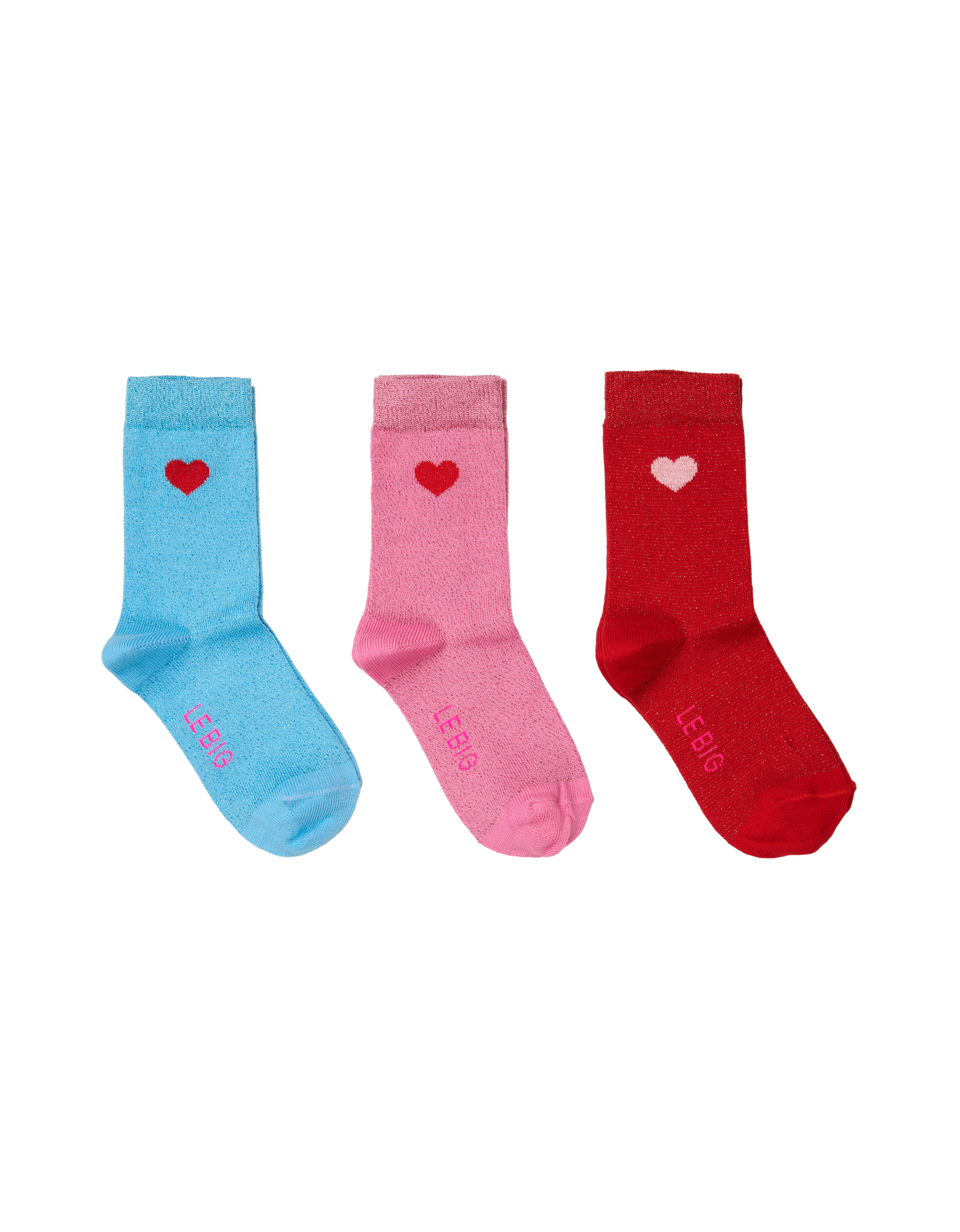Shirley Socks 3-pack - Alaskan Blue