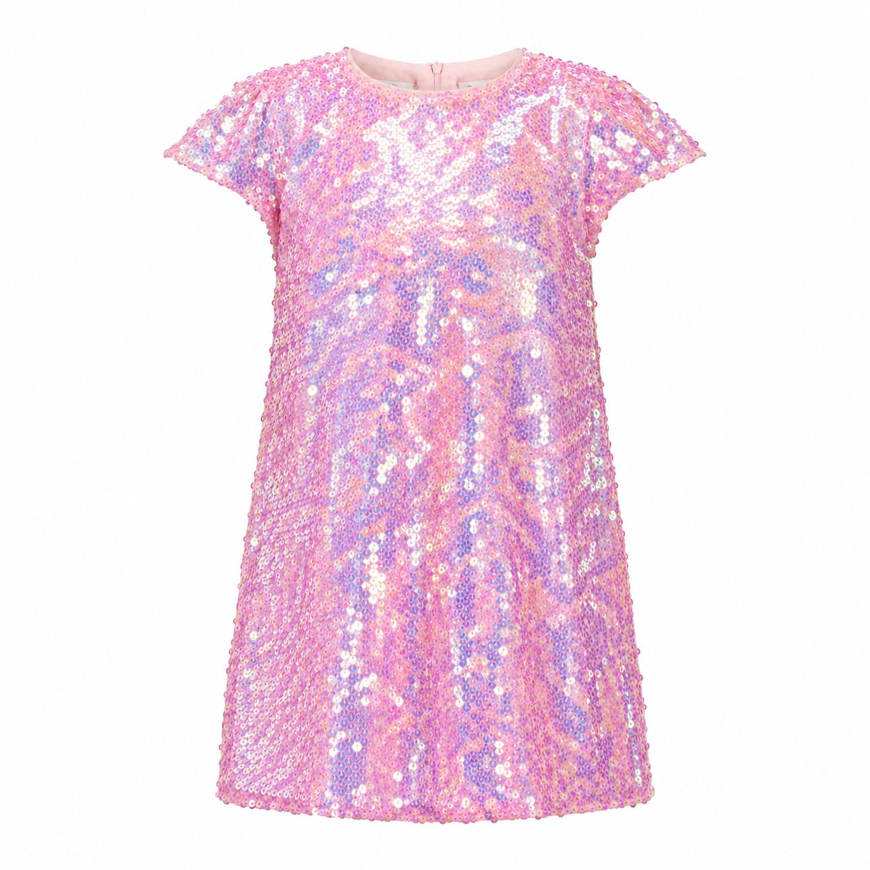 Girls Pink Sequin Dress -Holy Dress