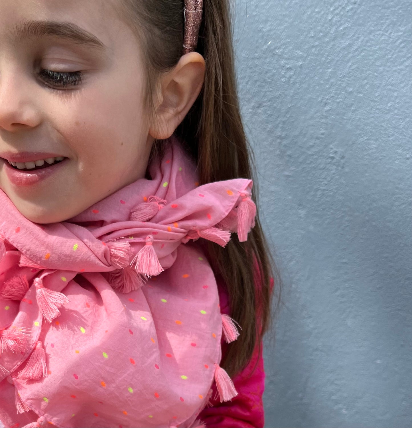 Adora Scarf - Lolypop Pink