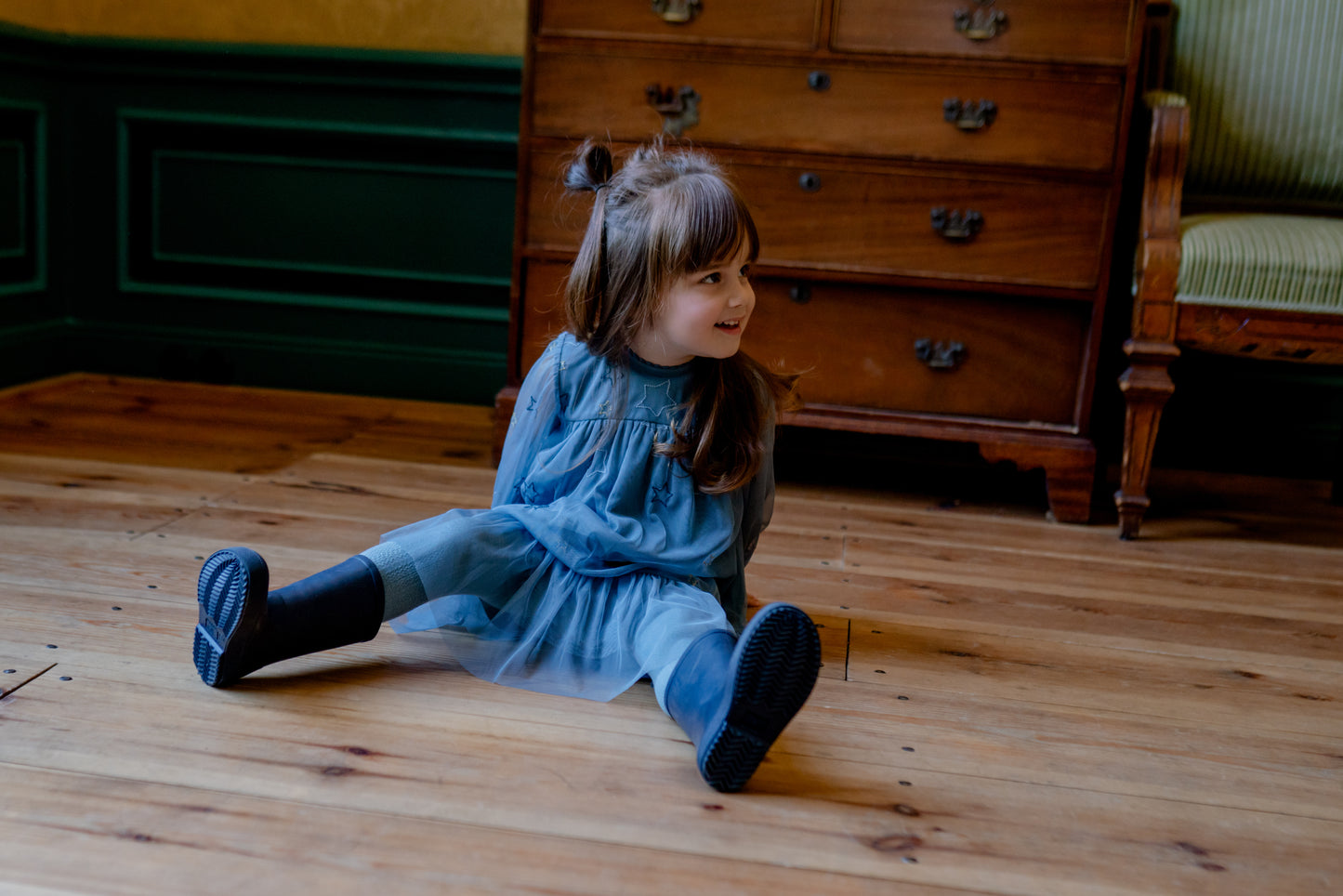 Ariana Dress - Dawn Blue