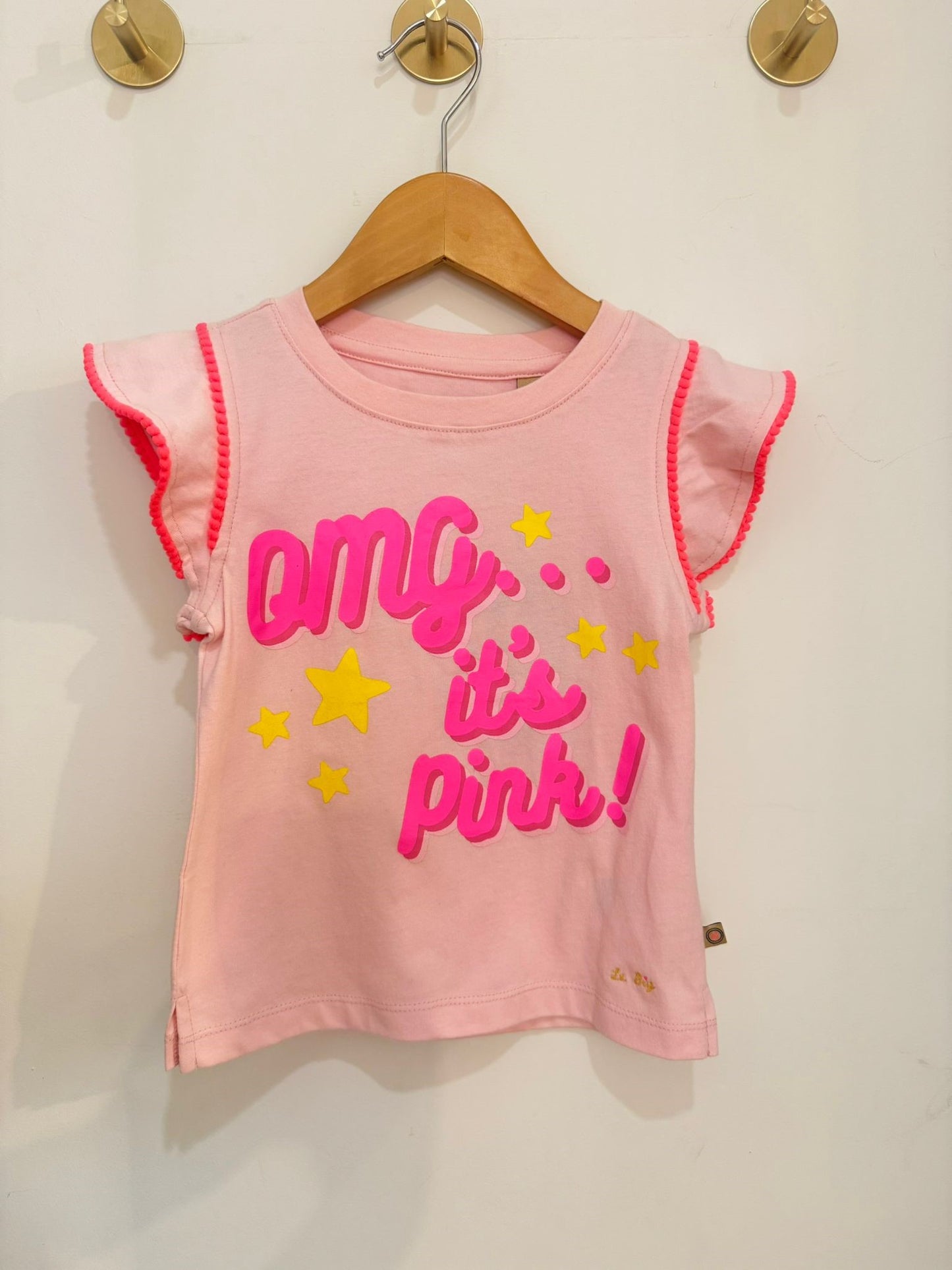 Diva T-shirt s/slv - Powder Pink