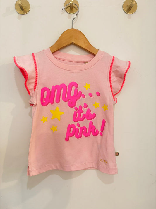 Diva T-shirt s/slv - Powder Pink