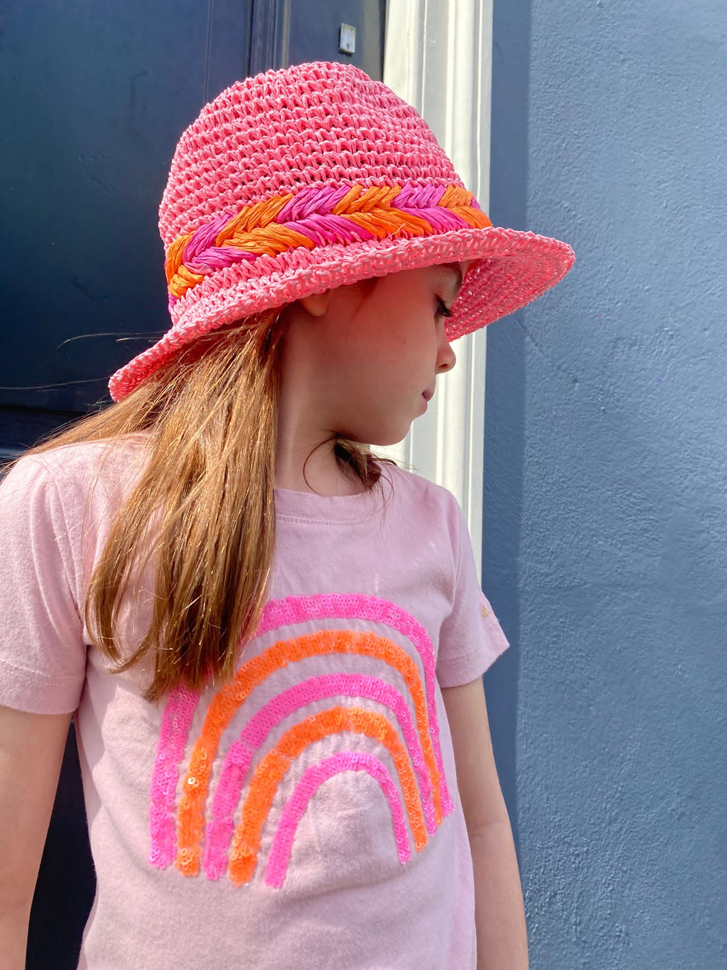 April T-shirt s/slv - Powder Pink