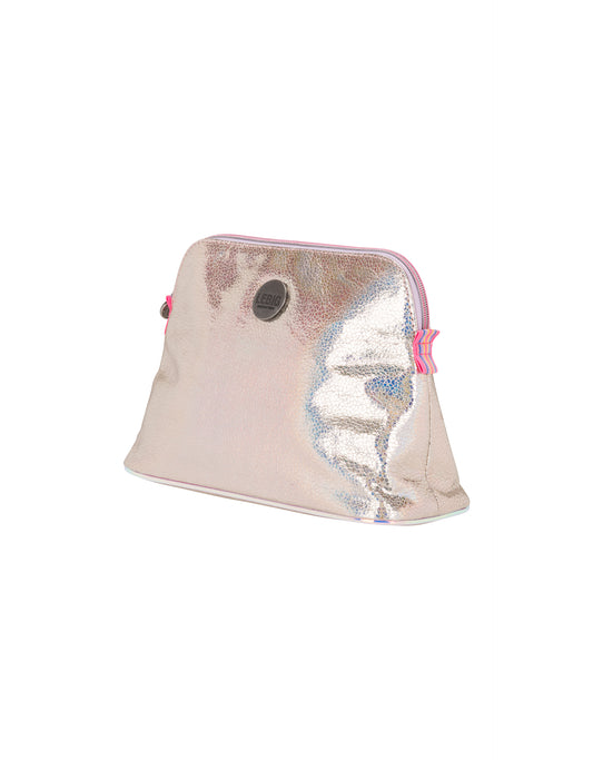 Boston Cosmetic Bag Medium - Silver