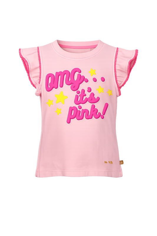 Diva T-shirt s/slv - Powder Pink
