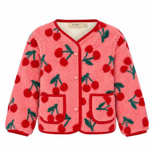 Cherry Teddy Jacket