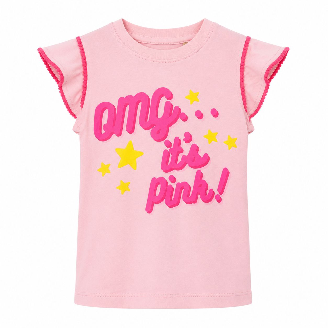 Diva T-shirt s/slv - Powder Pink