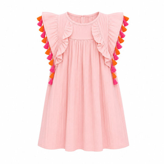 Ebby Dress - Powder Pink