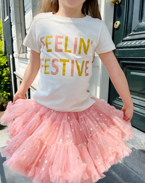 Celine Skirt – Dawn Pink