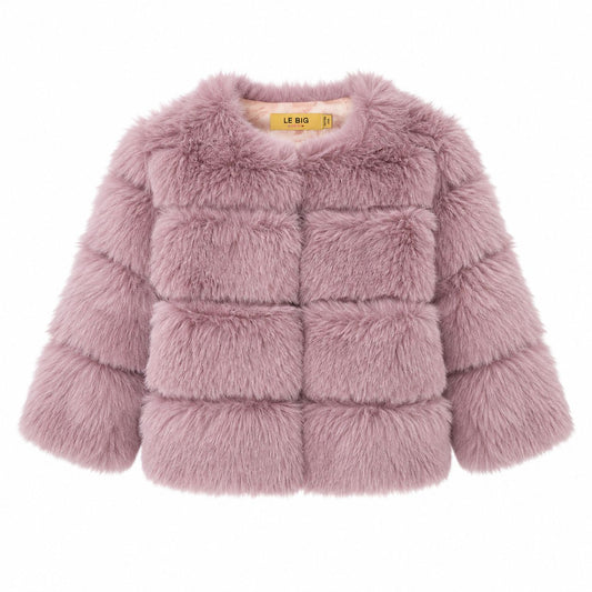 Halina Coat - Dawn Pink
