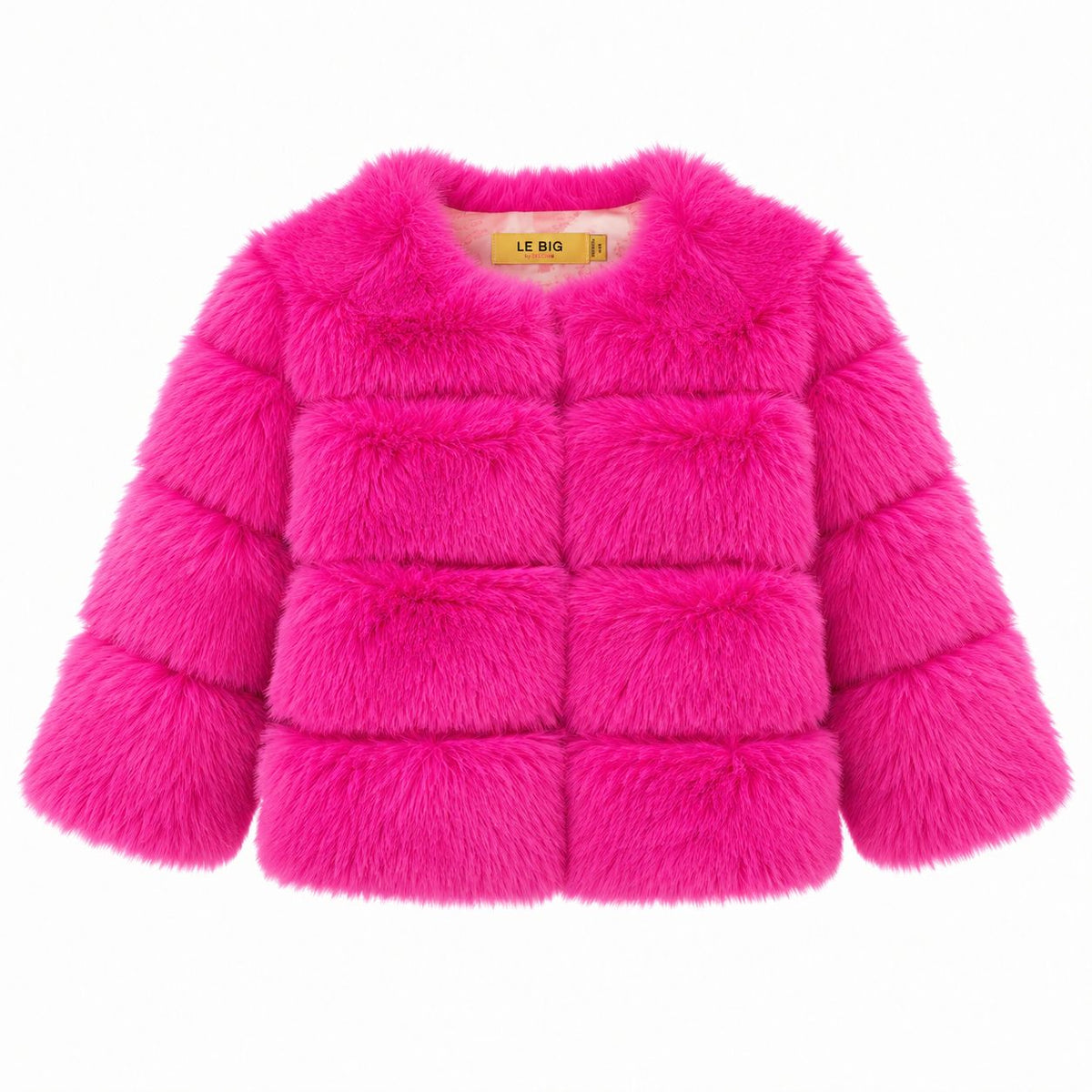 Halina Coat - Bright Pink