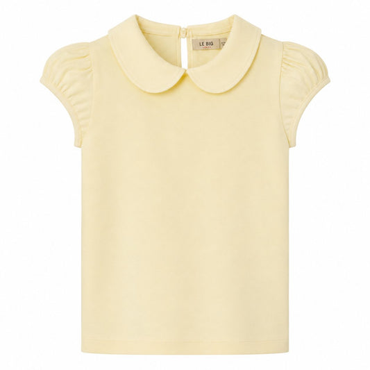 Heidi Top s/slv - Pearled Ivory
