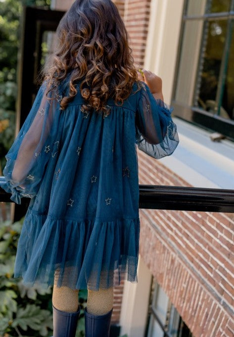 Ariana Dress - Prussian Blue