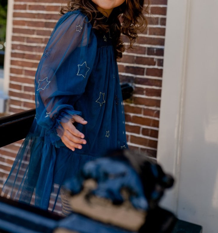 Ariana Dress - Prussian Blue