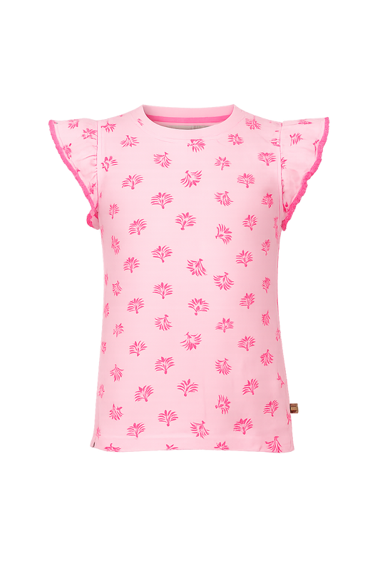 Dakota T-shirt s/slv - Powder Pink